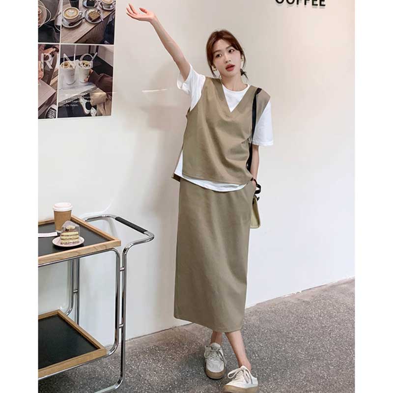 リラックスベストセットアップ