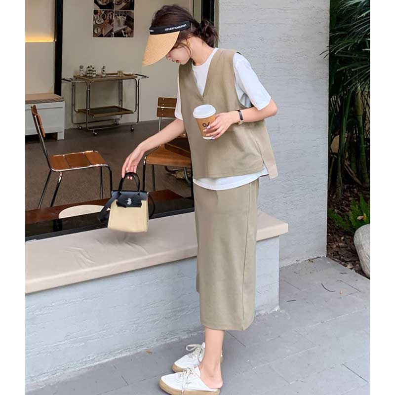 リラックスベストセットアップ