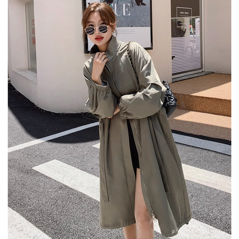 オーバーサイズミリタリーコート