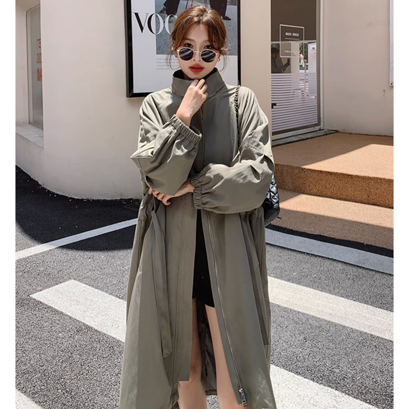 オーバーサイズミリタリーコート