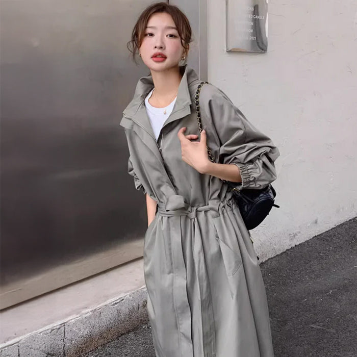 オーバーサイズミリタリーコート