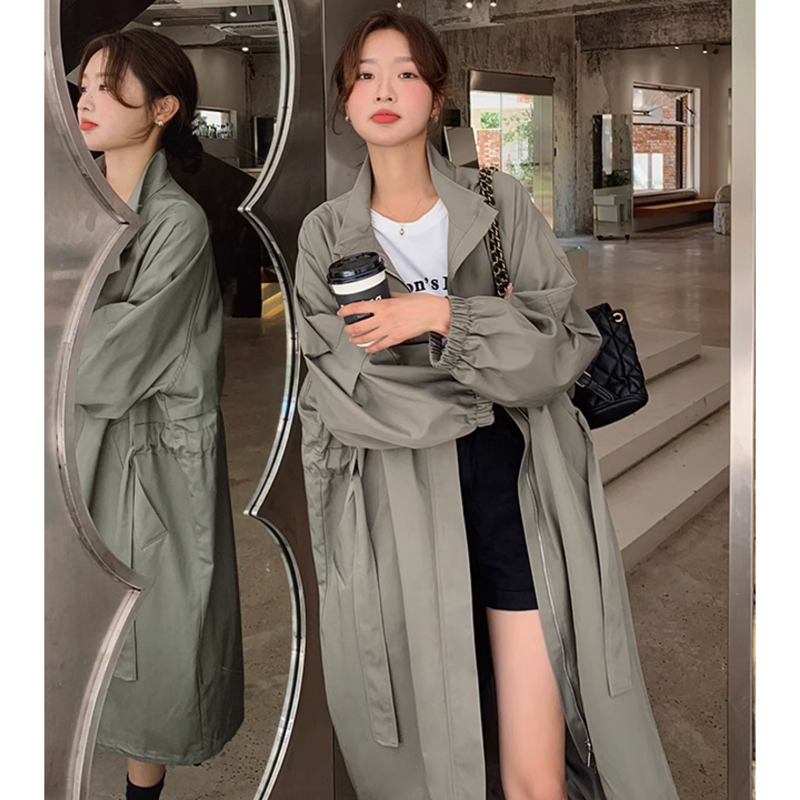 オーバーサイズミリタリーコート