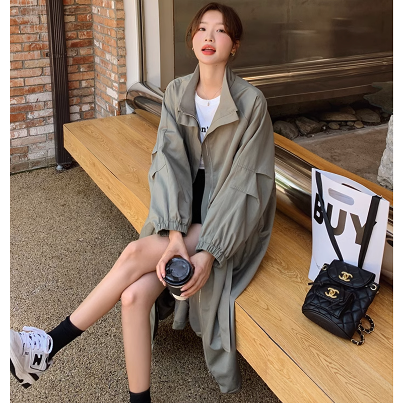 オーバーサイズミリタリーコート