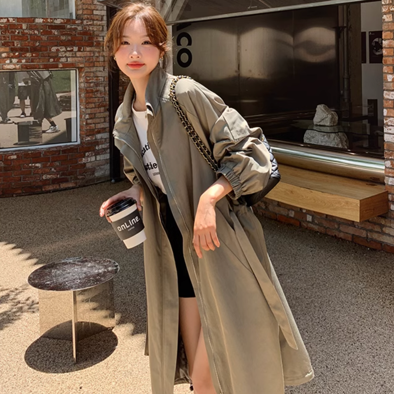 オーバーサイズミリタリーコート