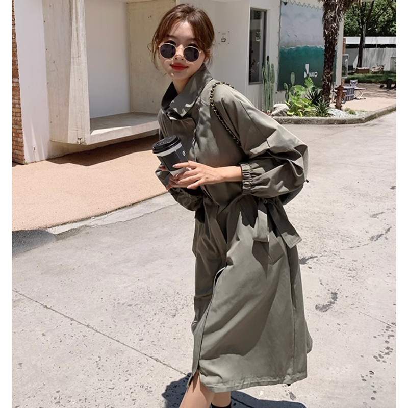 オーバーサイズミリタリーコート