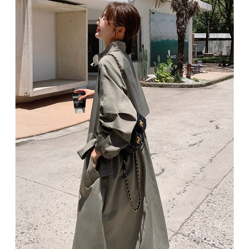 オーバーサイズミリタリーコート