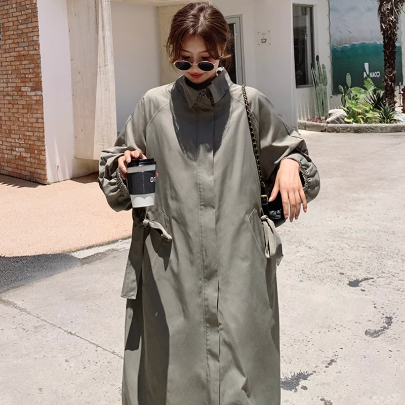 オーバーサイズミリタリーコート