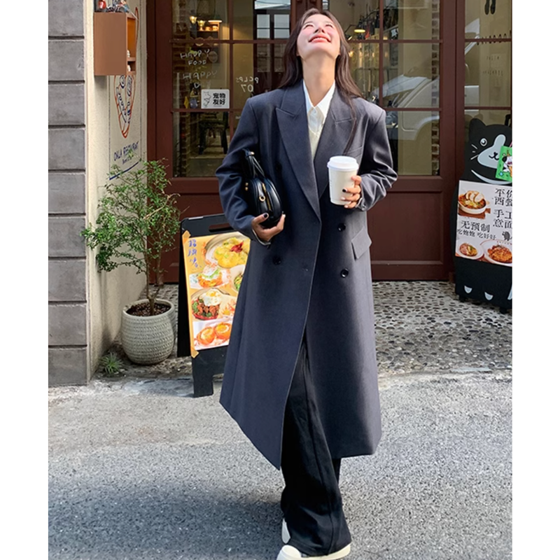 オーバーサイズロングジャケット