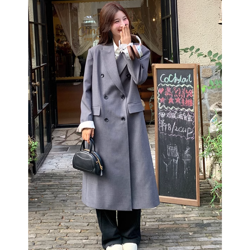 オーバーサイズロングジャケット