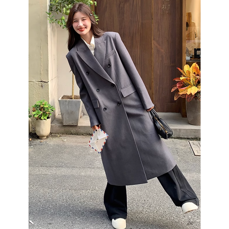 オーバーサイズロングジャケット