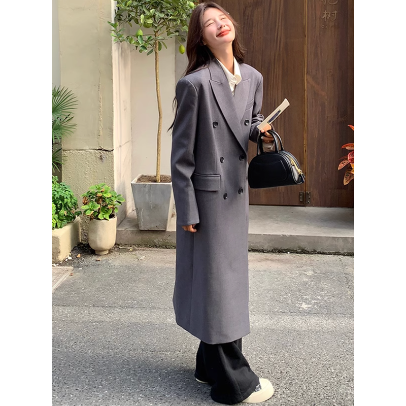 オーバーサイズロングジャケット