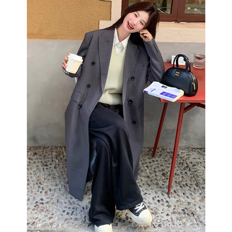 オーバーサイズロングジャケット