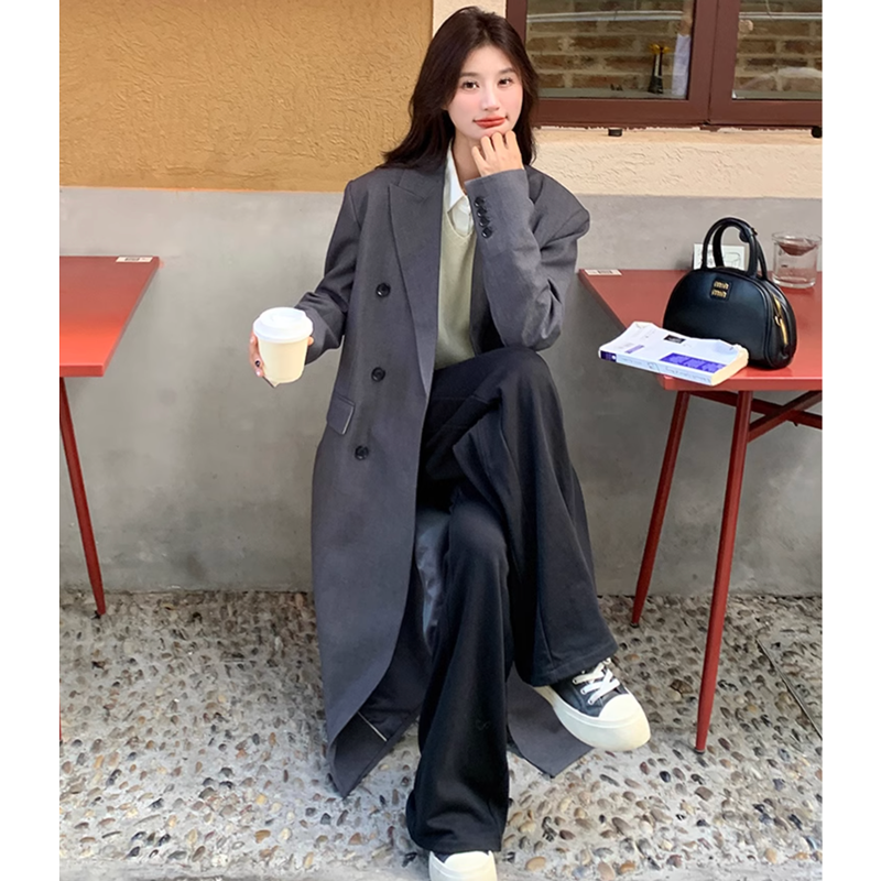 オーバーサイズロングジャケット