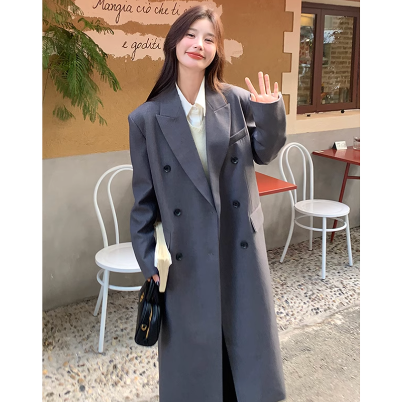 オーバーサイズロングジャケット