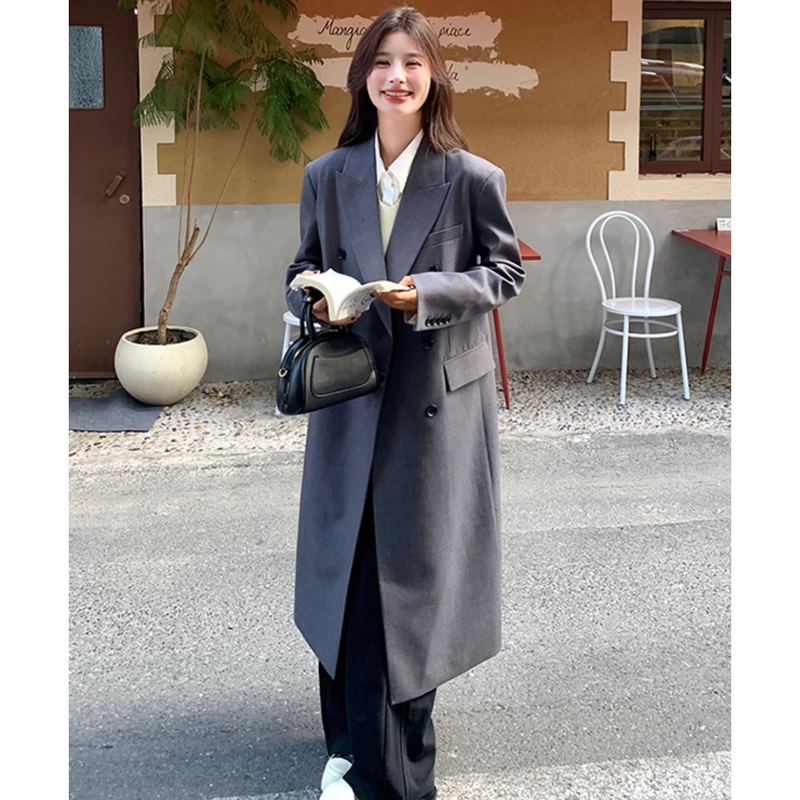 オーバーサイズロングジャケット