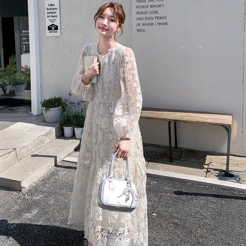 シアーレースワンピース