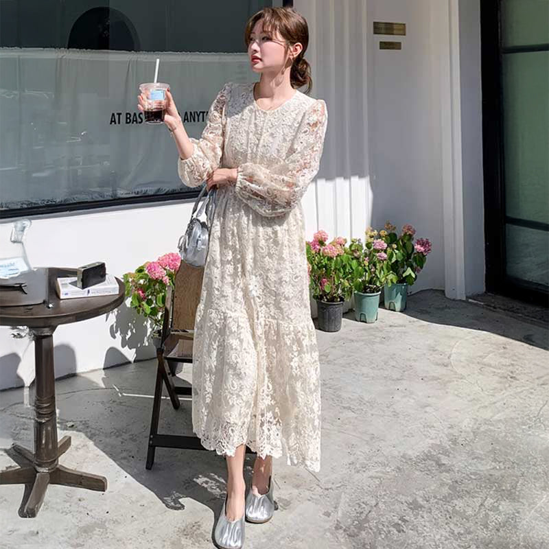 シアーレースワンピース