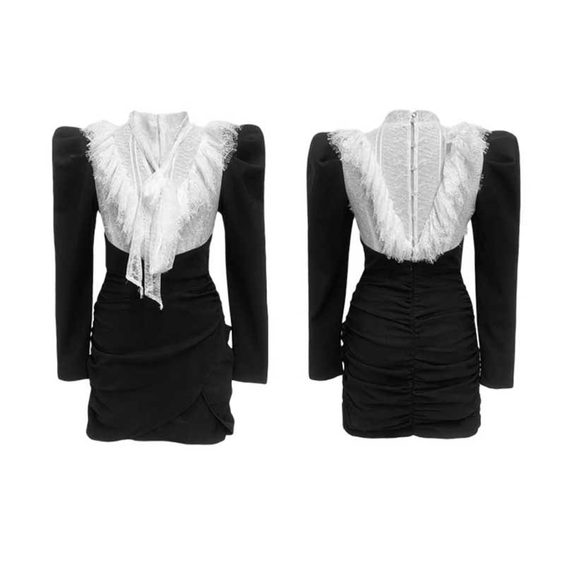 フリルトップギャザーワンピース