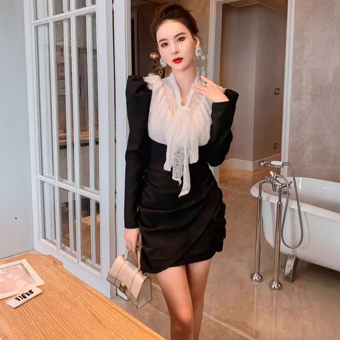 フリルトップギャザーワンピース