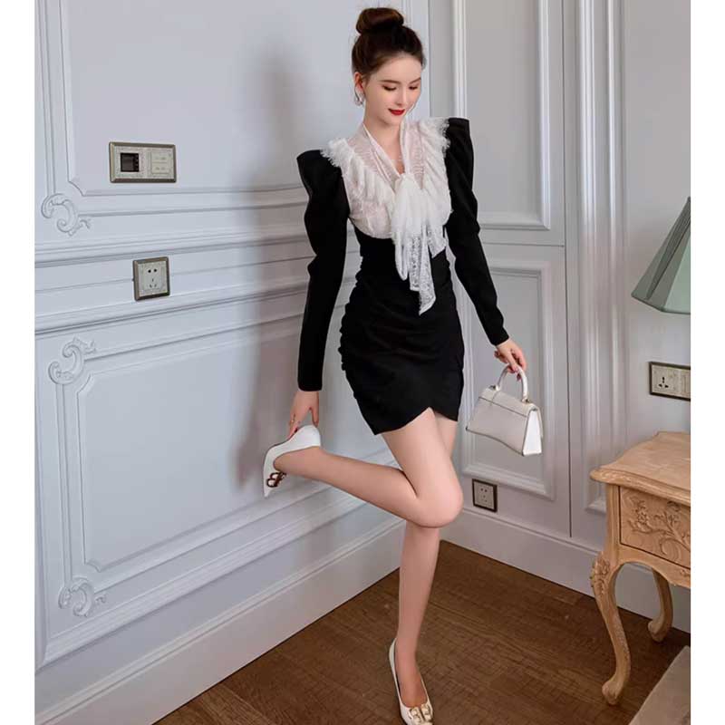 フリルトップギャザーワンピース