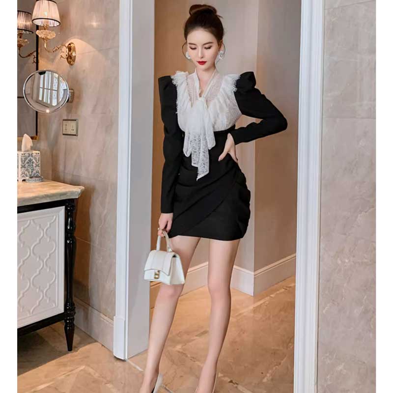 フリルトップギャザーワンピース