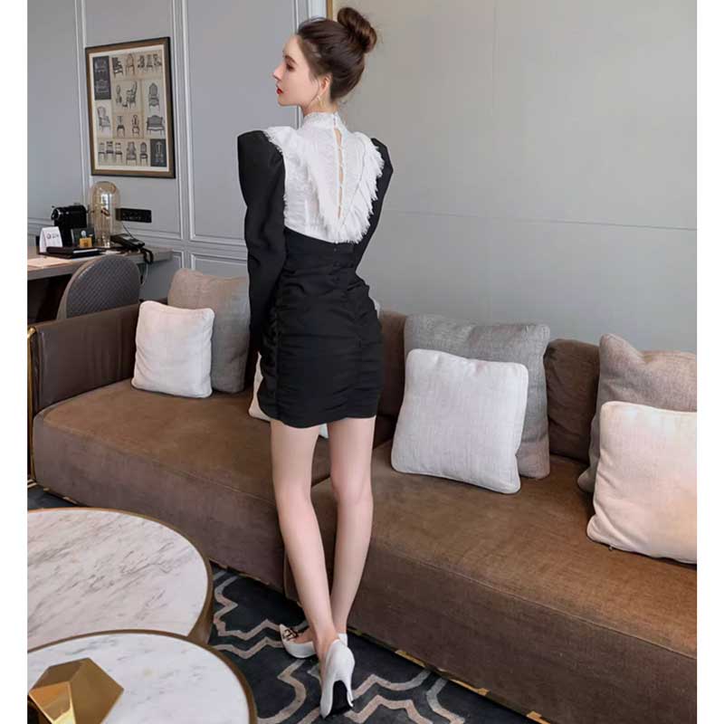 フリルトップギャザーワンピース