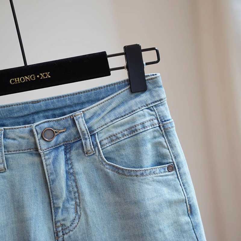 エスニックストレートデニムパンツ