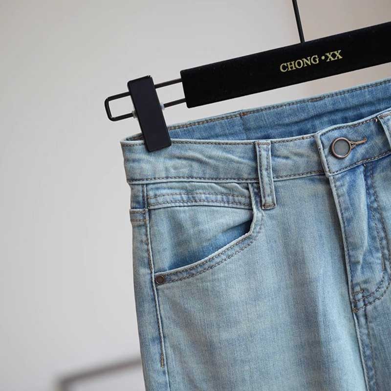 エスニックストレートデニムパンツ