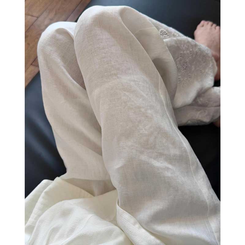 レースエンブロイダリーパンツ