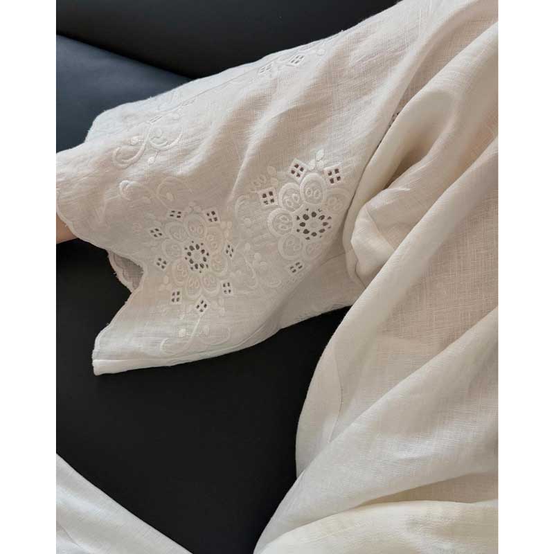 レースエンブロイダリーパンツ