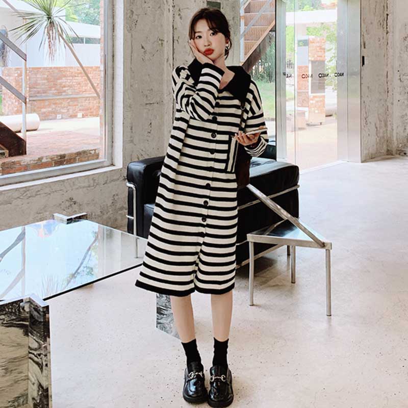 マリンボーダーワンピース