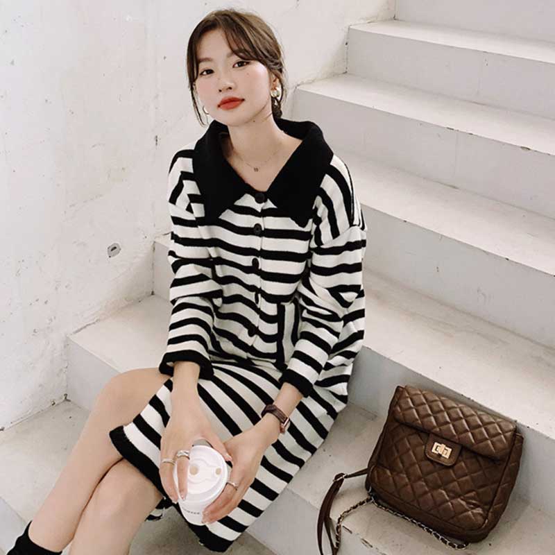 マリンボーダーワンピース