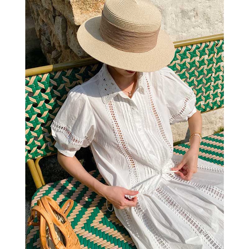 シアーレーススカート