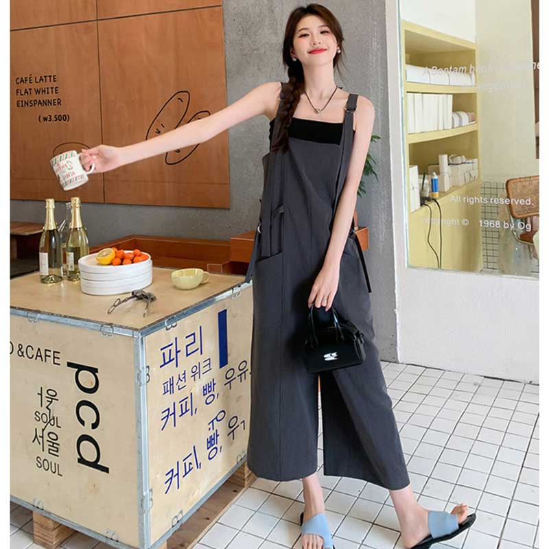 ルーズフィットカジュアルオーバーオール(3colors)