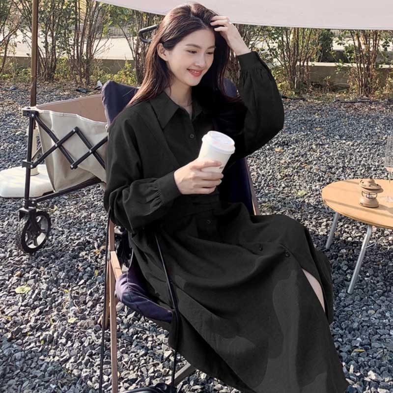 ウエストマークスエードワンピース(2colors)