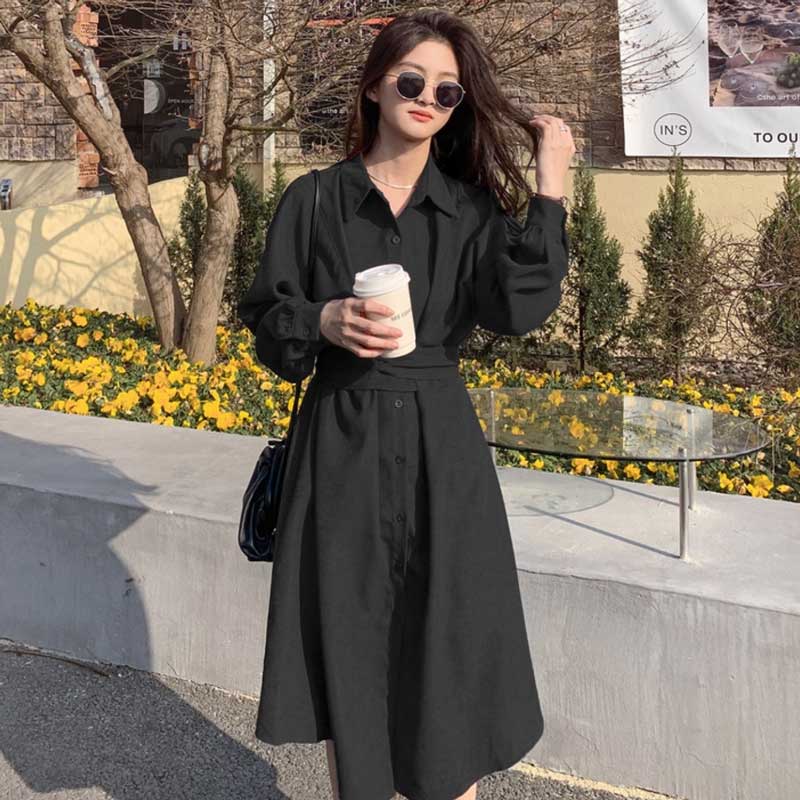 ウエストマークスエードワンピース(2colors)