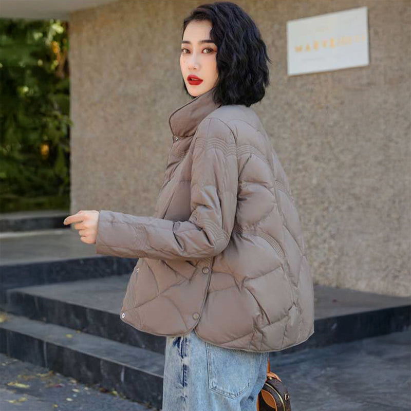 キルティングショートダウンジャケット(5colors)