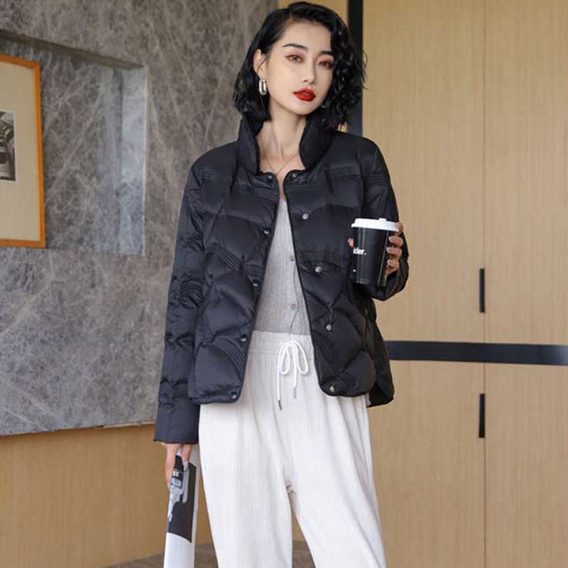 キルティングショートダウンジャケット(5colors)