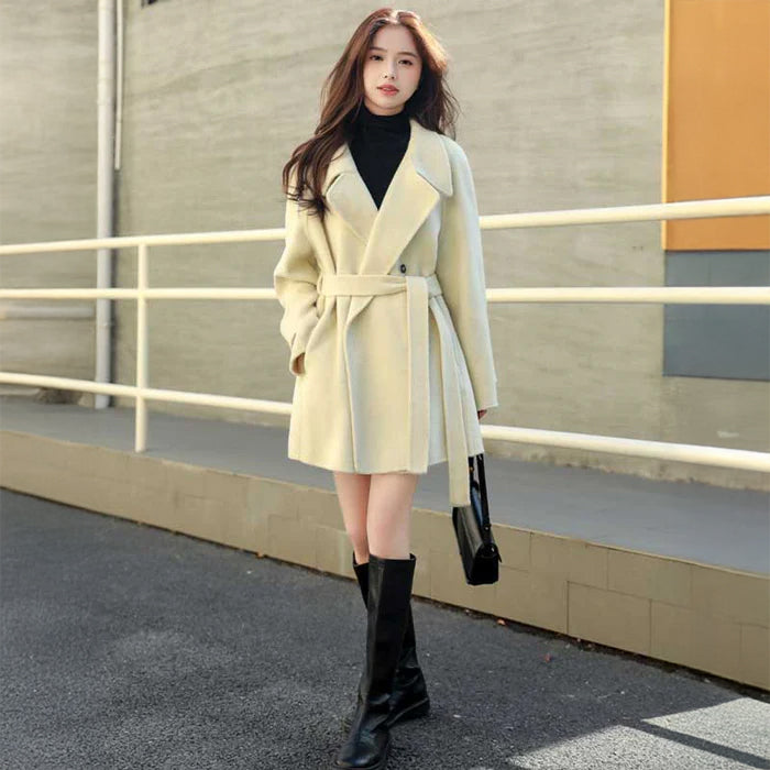 【即納】ミディ丈チェスターコート