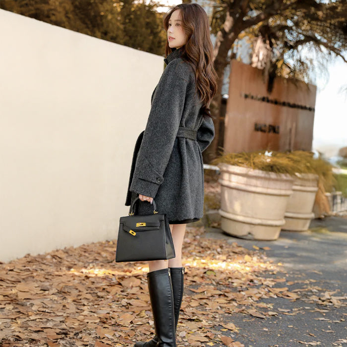 ミディ丈チェスターコート(2colors)