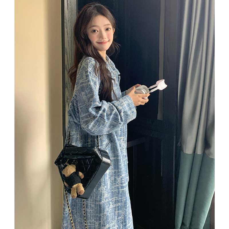 ロング丈シャツコート