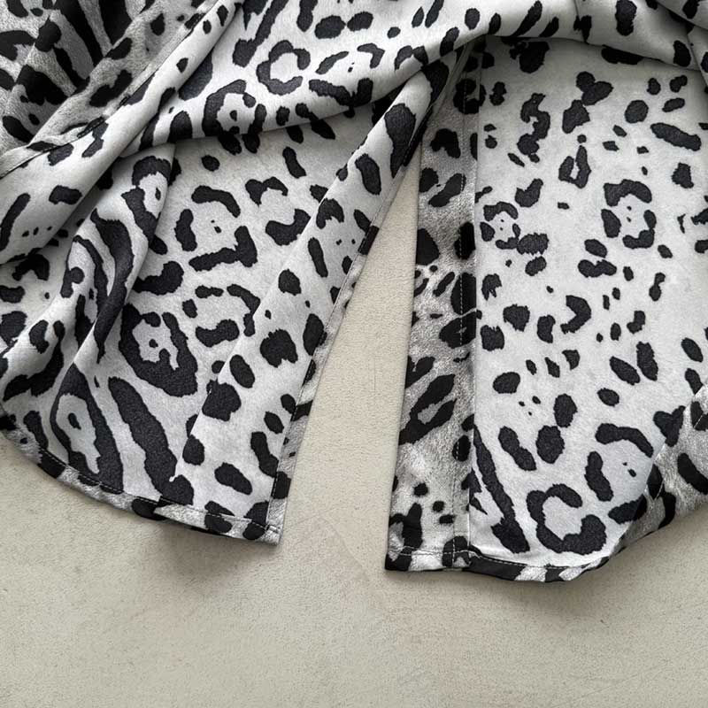 レオパードロングスカート