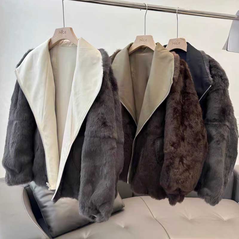 リバーシブルファーブルゾン(3colors)