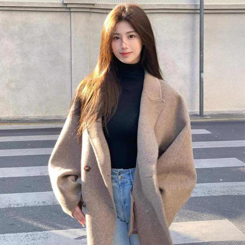 ダブルブレストチェスターコート(2colors)