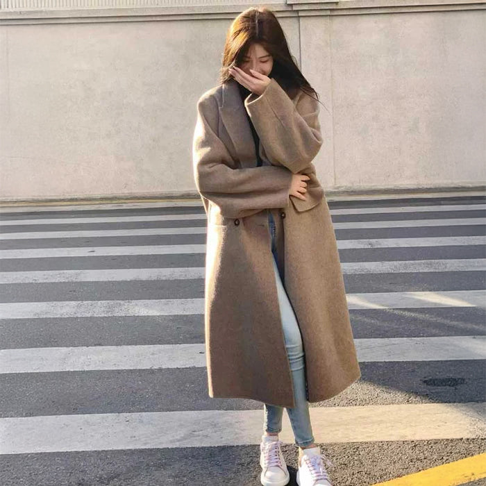 ダブルブレストチェスターコート(2colors)