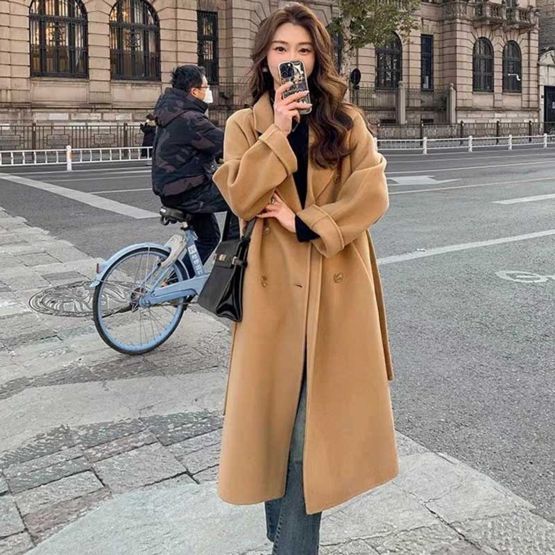 テーラードロングチェスターコート(5colors)