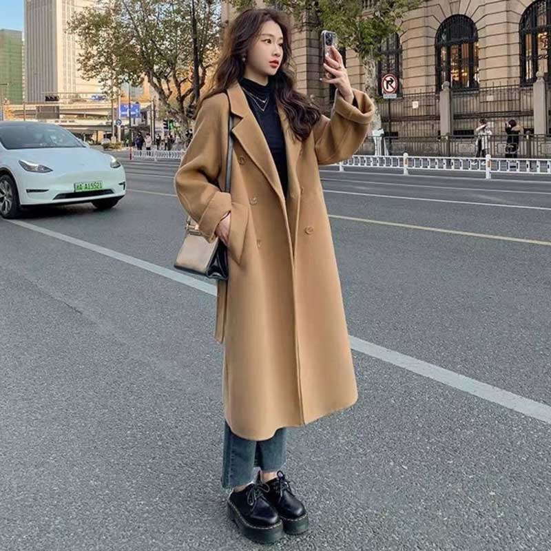 テーラードロングチェスターコート(5colors)