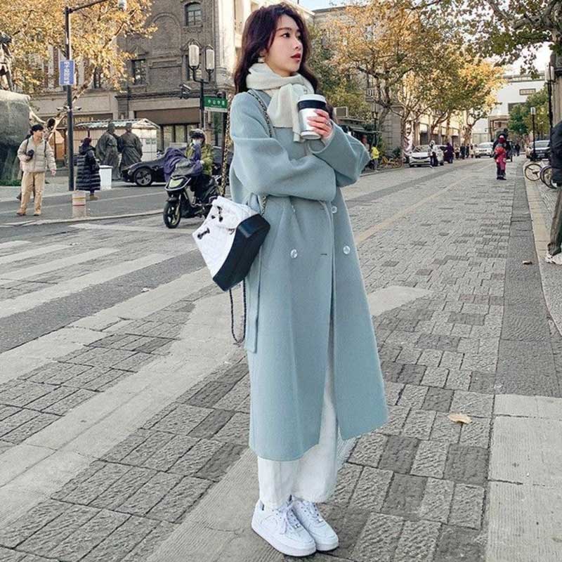 テーラードロングチェスターコート(5colors)