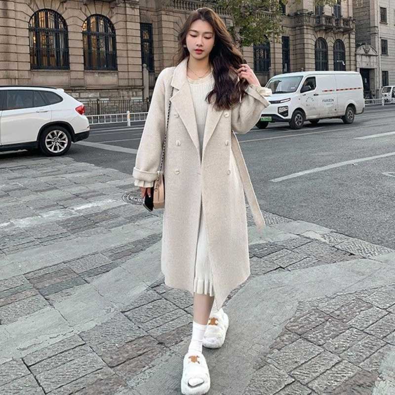 テーラードロングチェスターコート(5colors)