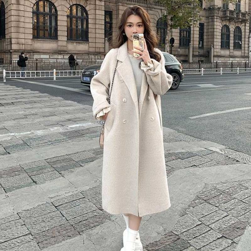 テーラードロングチェスターコート(5colors)